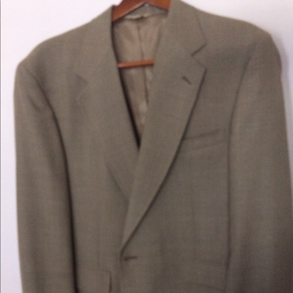 Beige .  Suit Coat